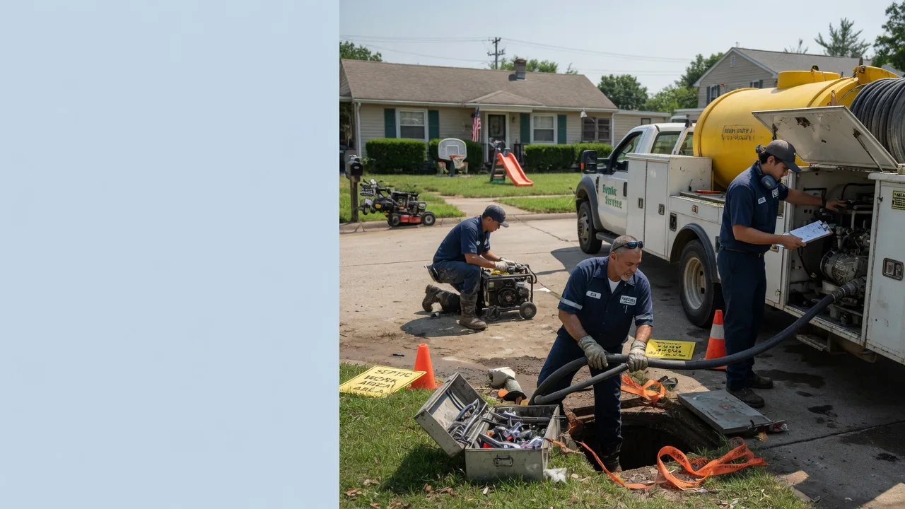 Septic Tank Pumping in Bridgeville, PA near me